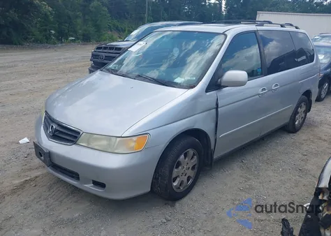 2003 Honda Odyssey Ex-L from USA, damaged, VIN 5FNRL18913B084682